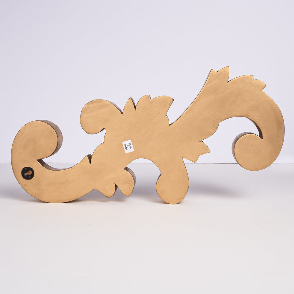 Gold Scroll Decorative Object