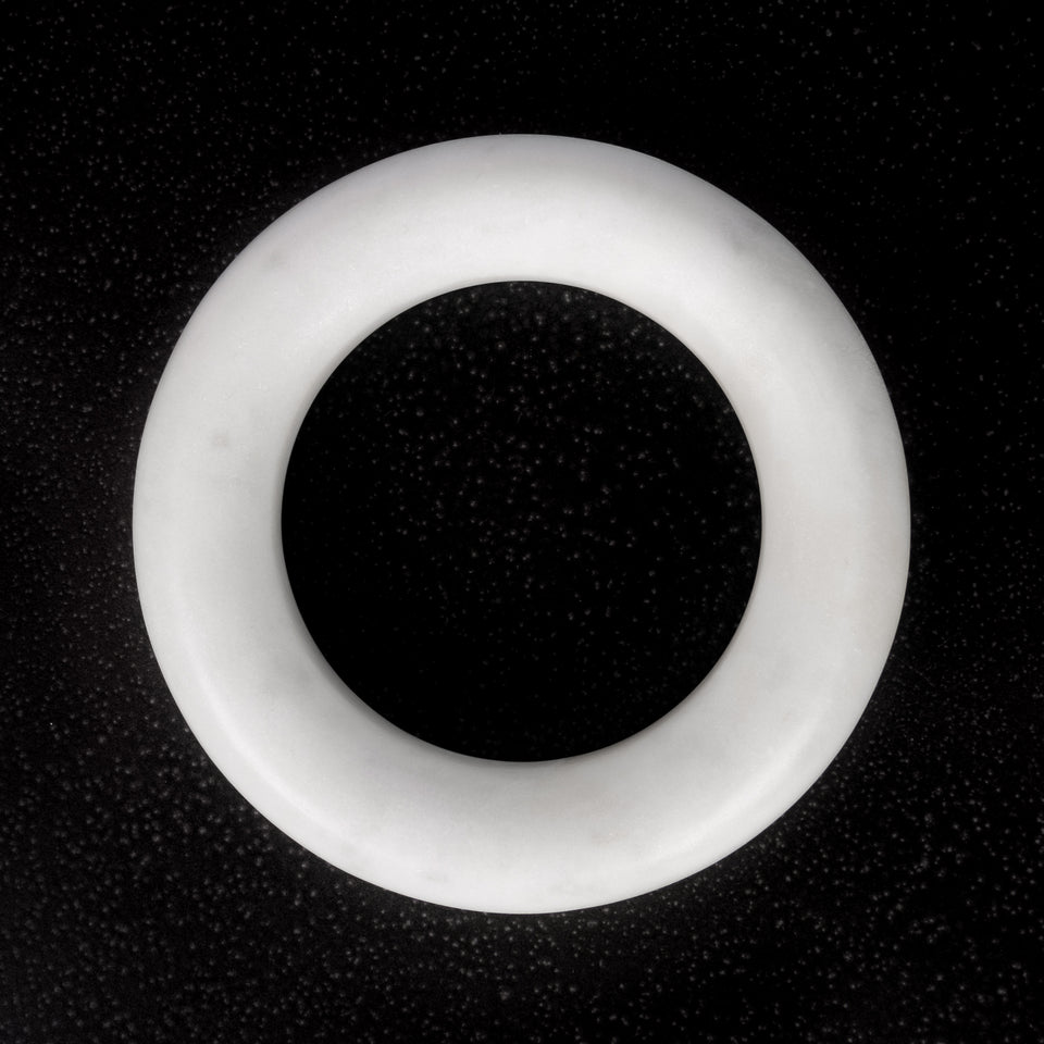 Rondo Open Circle Marble Trivet Small