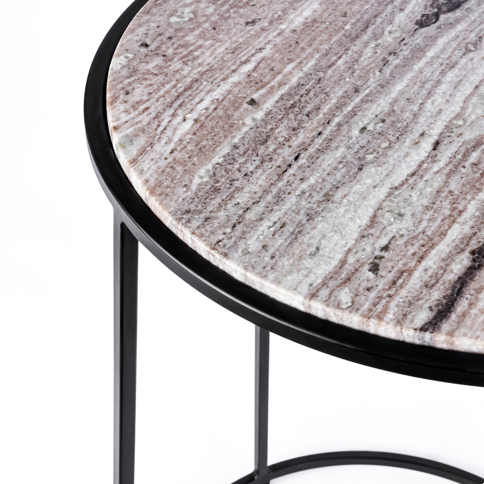 Round C Table Black Base