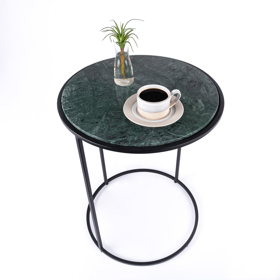 Round C Table Black Base