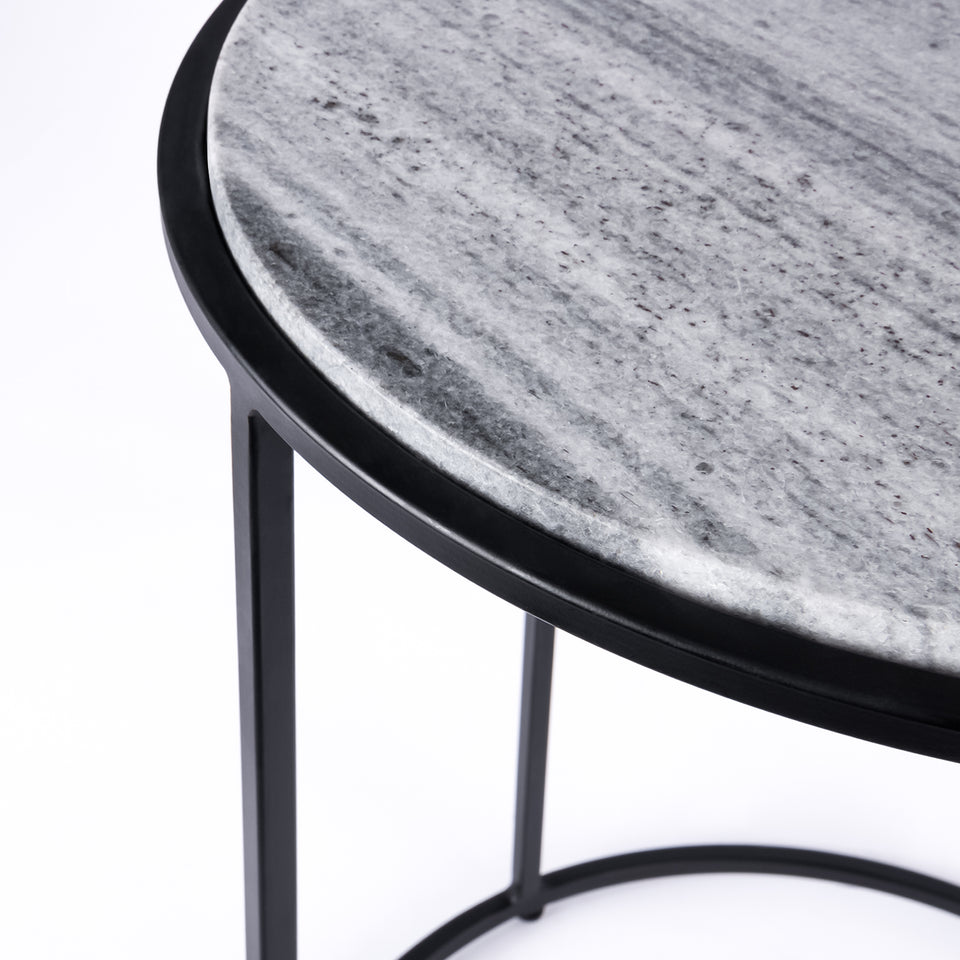 Round C Table Black Base