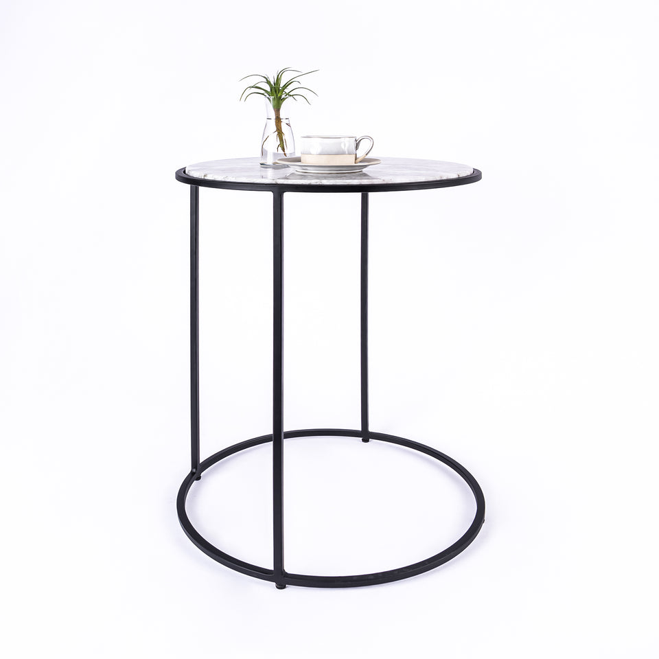 Round C Table Black Base