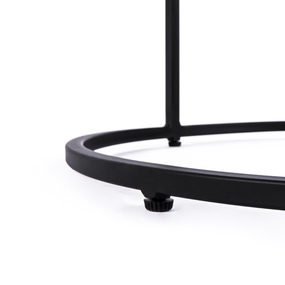 Round C Table Black Base