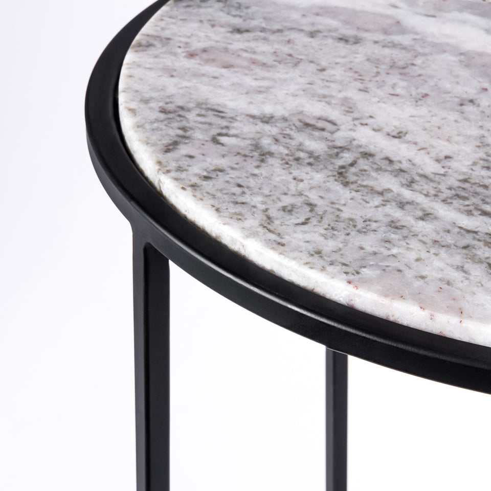Round C Table Black Base