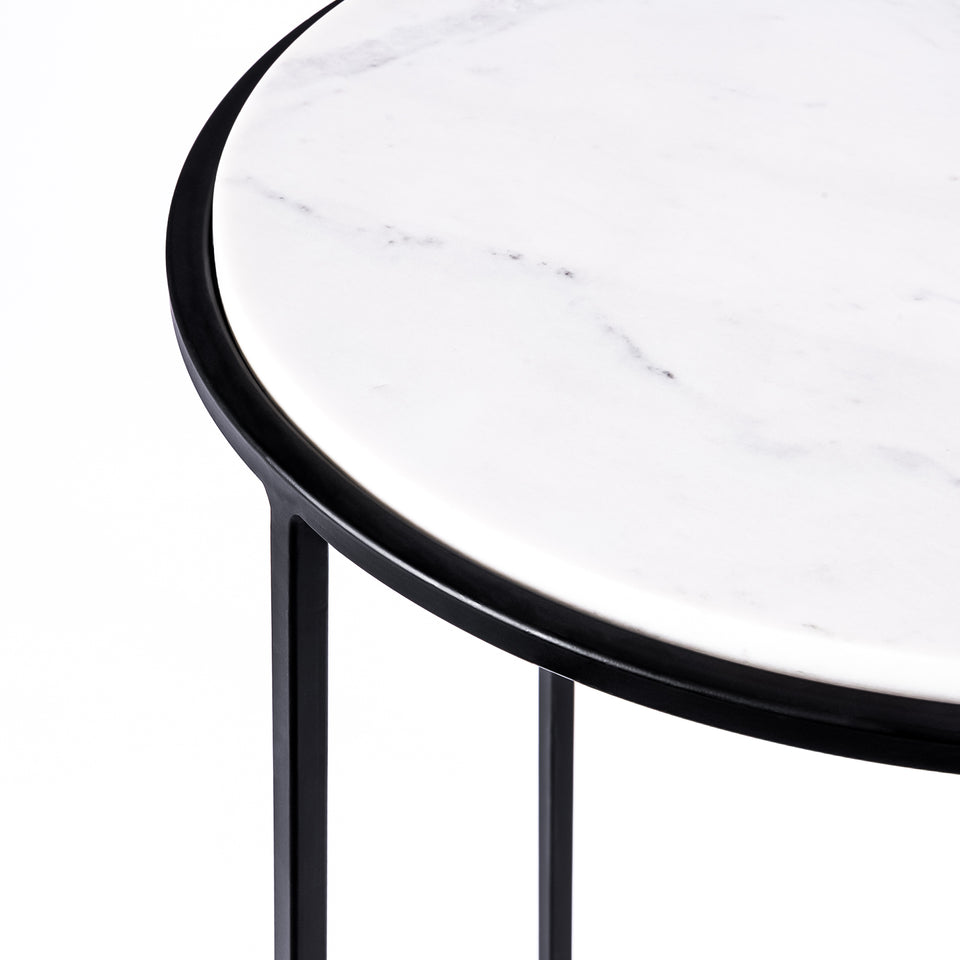 Round C Table Black Base