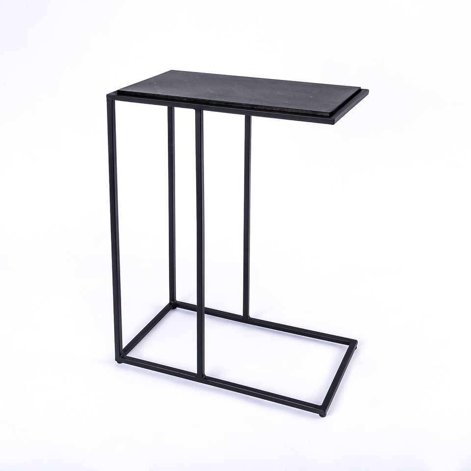 Rectangular C Table Black Base
