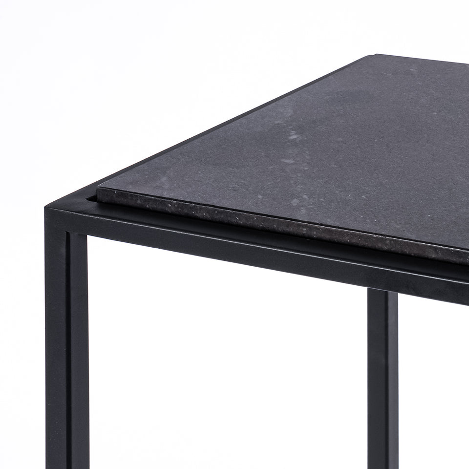 Rectangular C Table Black Base