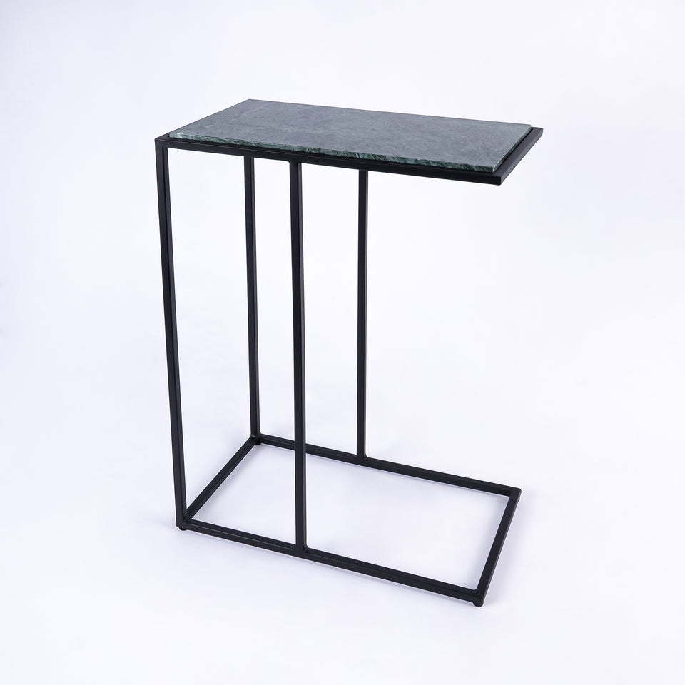 Rectangular C Table Black Base
