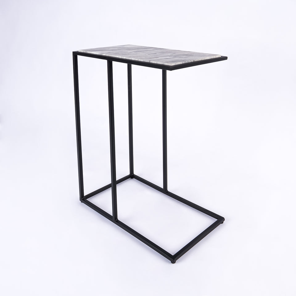 Rectangular C Table Black Base