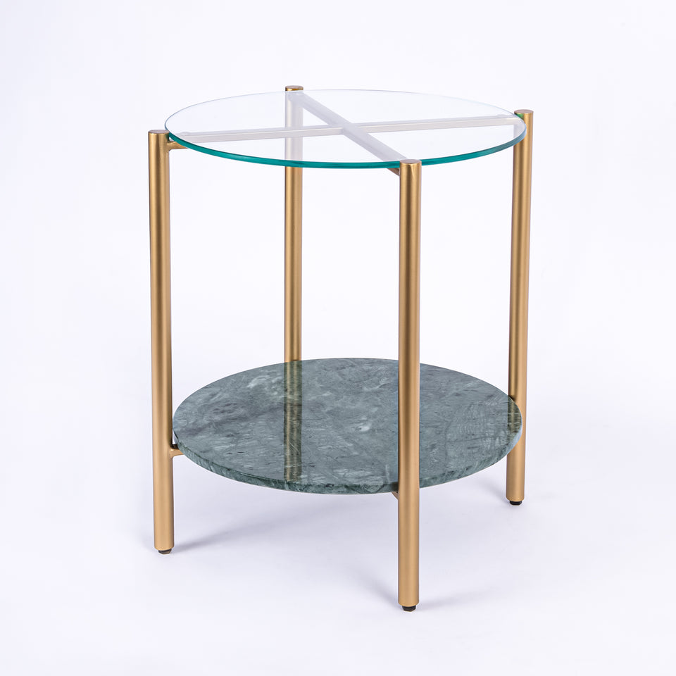 Transitional Gold Base Round 2 Tier Table