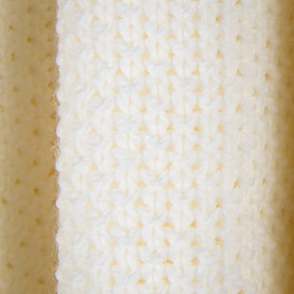 Big Tassel Knit Throw