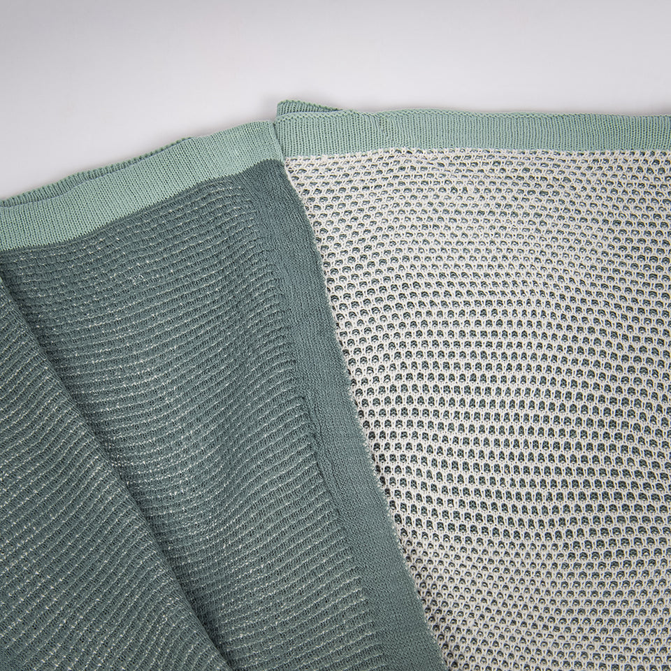 Woven Honeycomb Throw