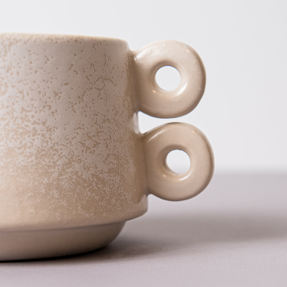 Loops Contemporary Ceramic Pot