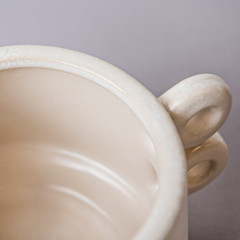 Loops Contemporary Ceramic Pot