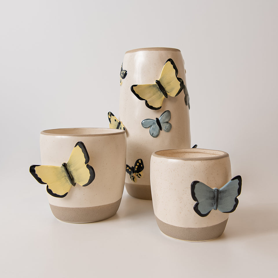 Butterfly Garden Pot