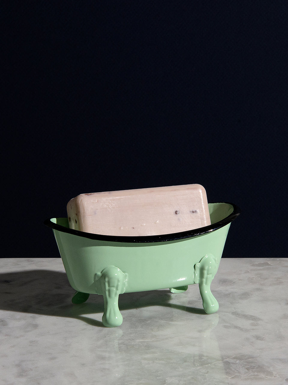 Vintage Tub Metal Soap Dish