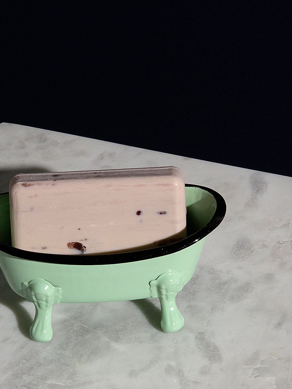 Vintage Tub Metal Soap Dish
