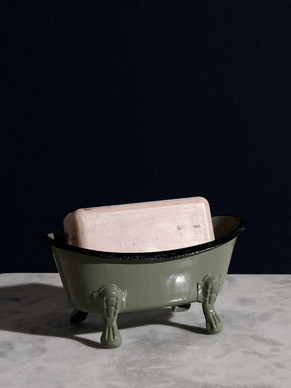Vintage Tub Metal Soap Dish