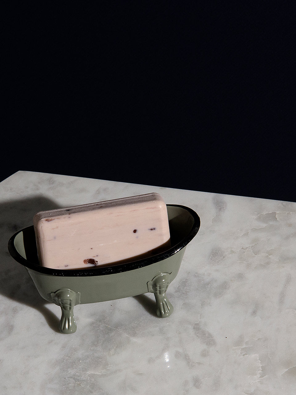 Vintage Tub Metal Soap Dish