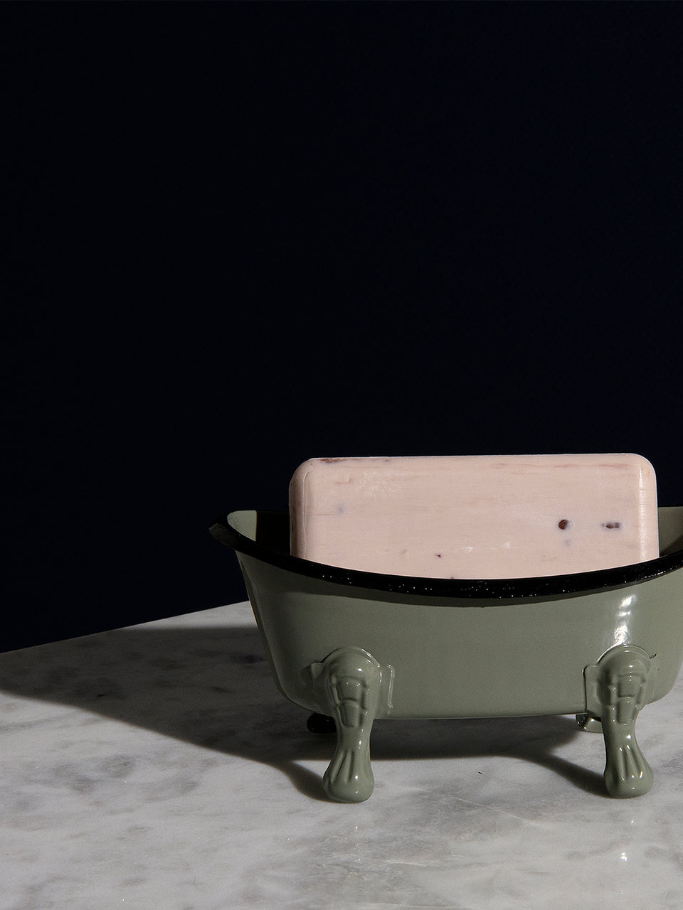 Vintage Tub Metal Soap Dish