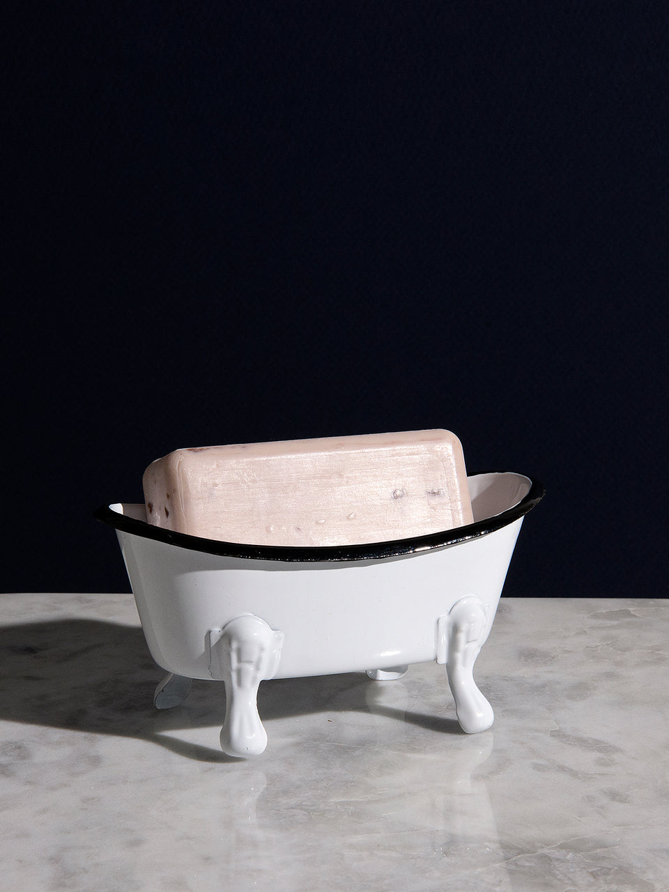 Vintage Tub Metal Soap Dish