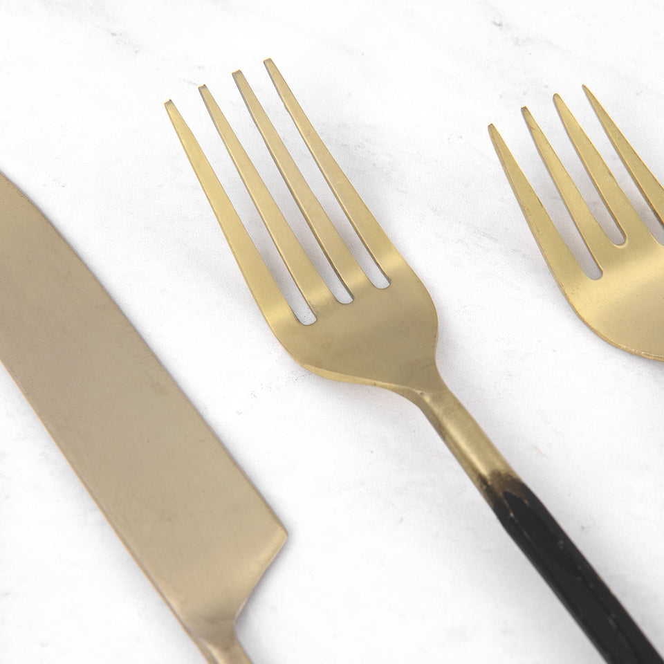 Stainless Steel Flatware with Forged Handle