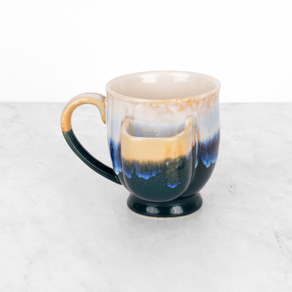 Stoneware Mug W/ Tea Bag Holder — Dandy Home & Ranch