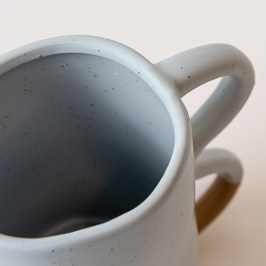 Matte Speckled Stoneware Mug
