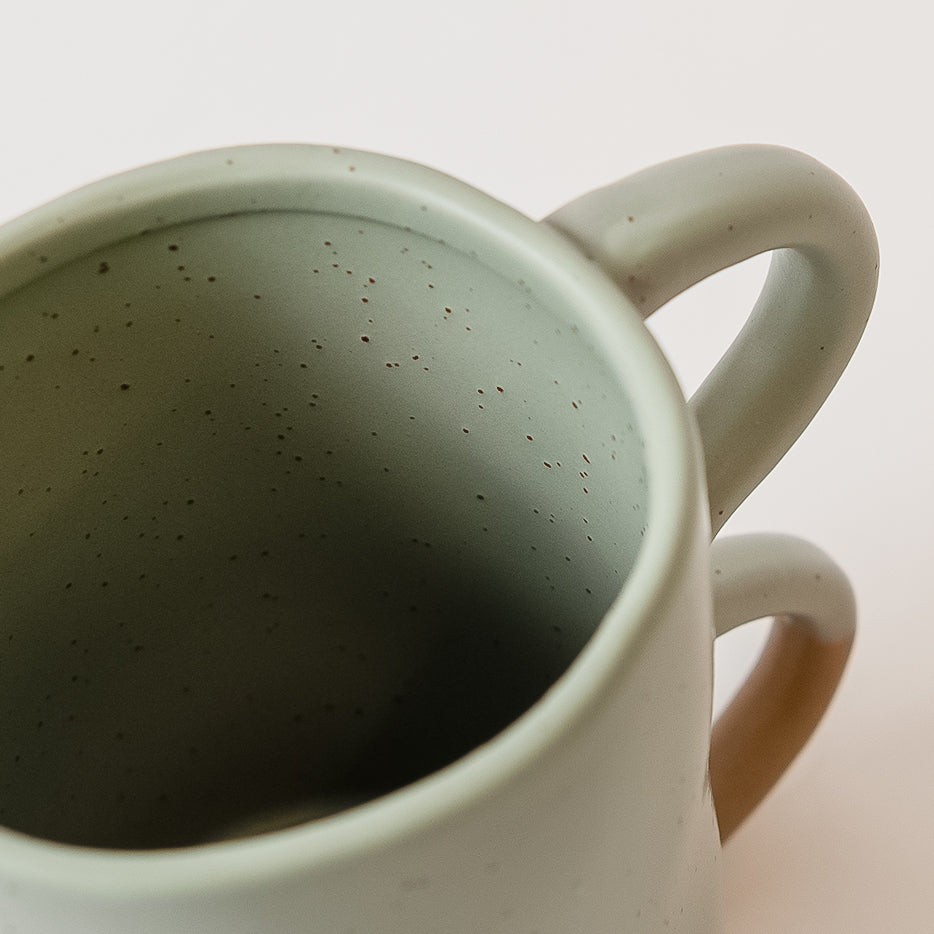 Matte Speckled Stoneware Mug