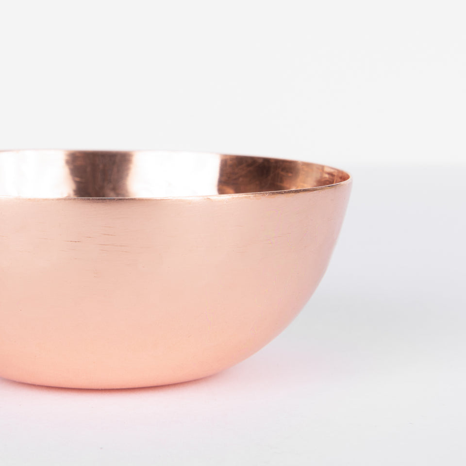 Hammered Copper Mini Pinch Pot
