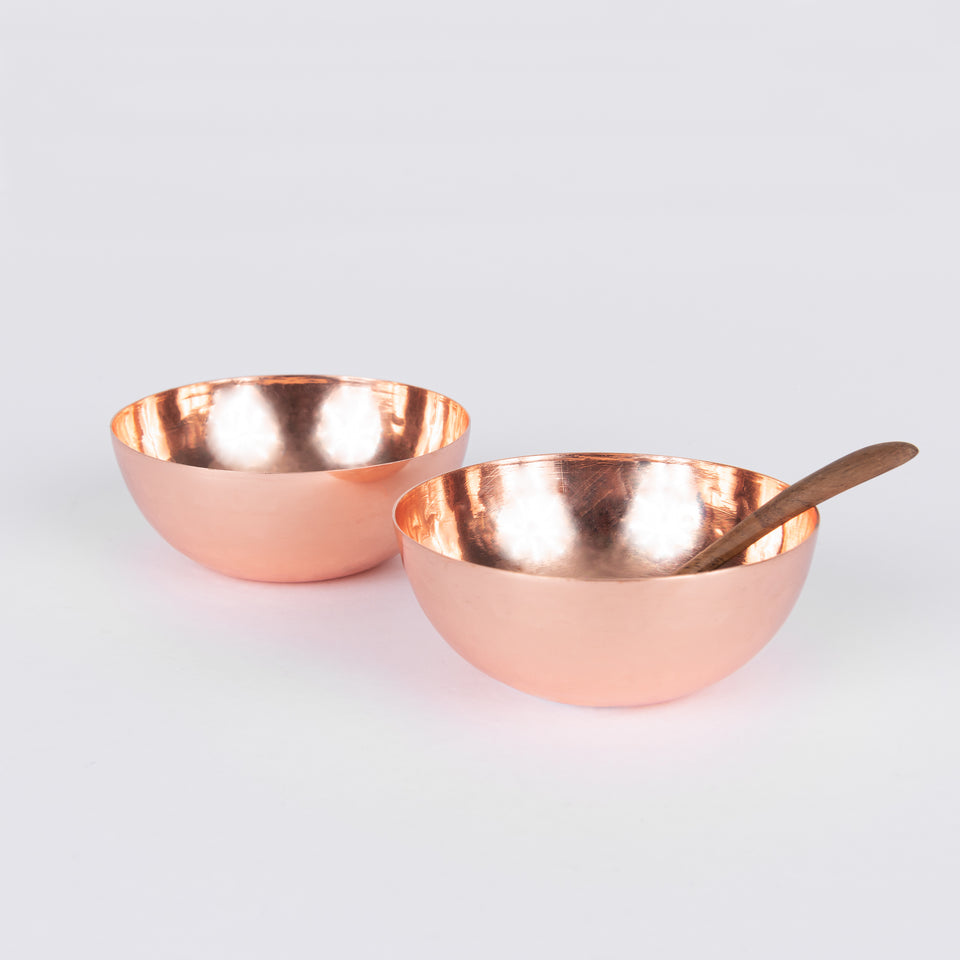 Hammered Copper Mini Pinch Pot