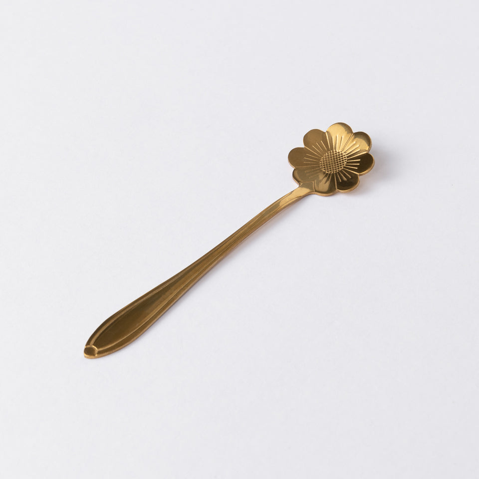 Stainless Steel Flower Shaped Spoons