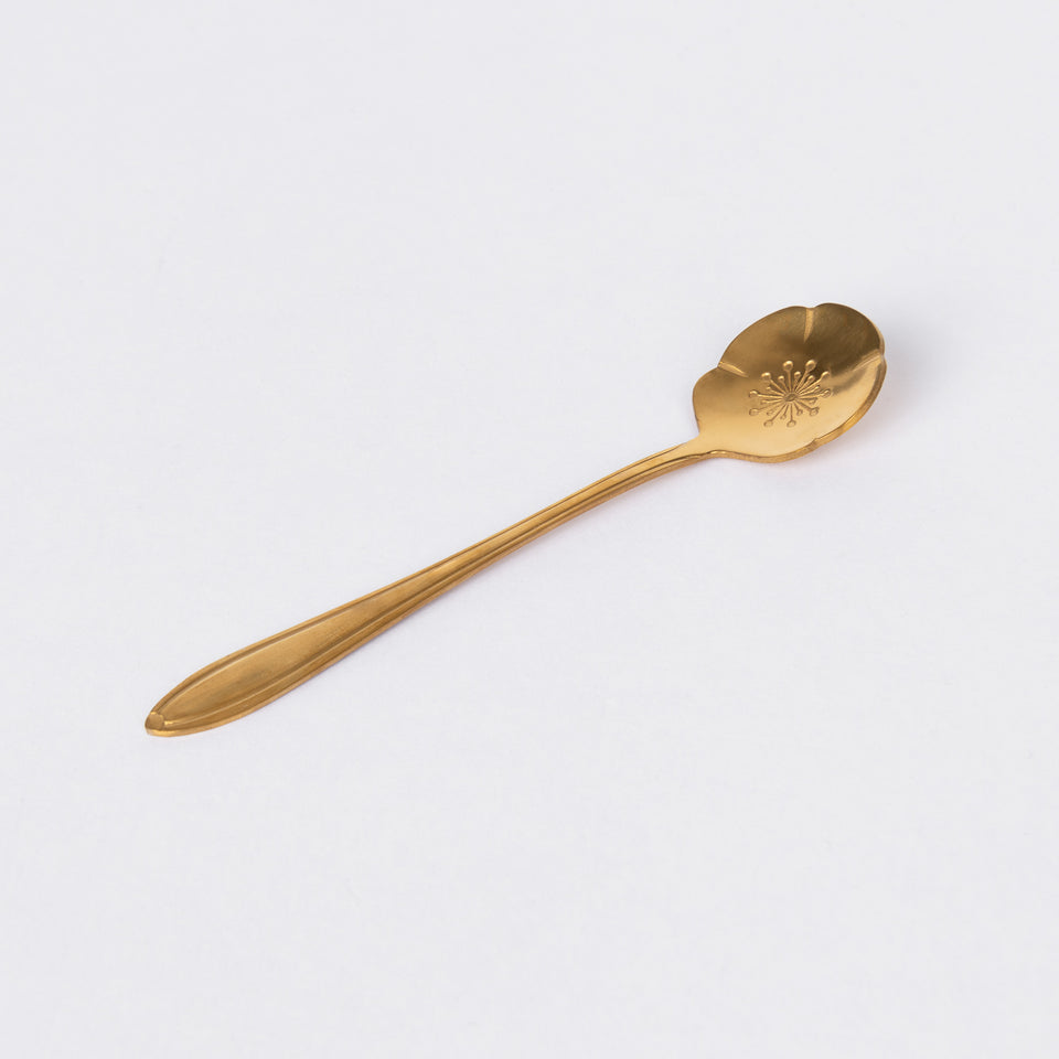 Stainless Steel Flower Shaped Spoons