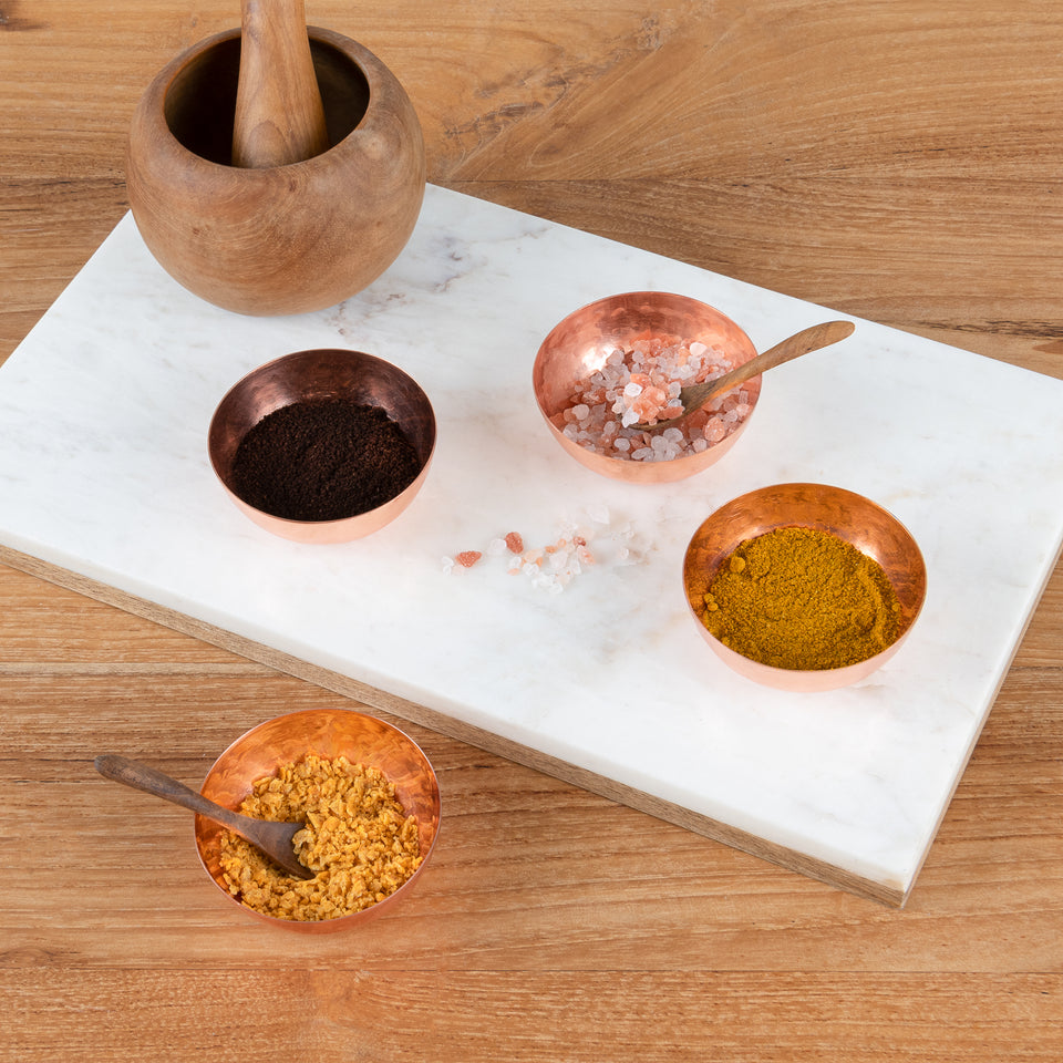 Hammered Copper Mini Pinch Pot