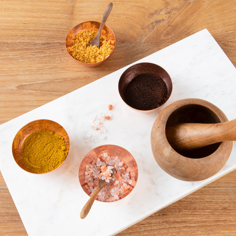 Hammered Copper Mini Pinch Pot