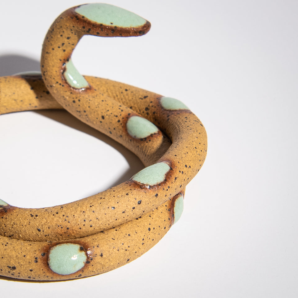 Handmade Ceramic Snake