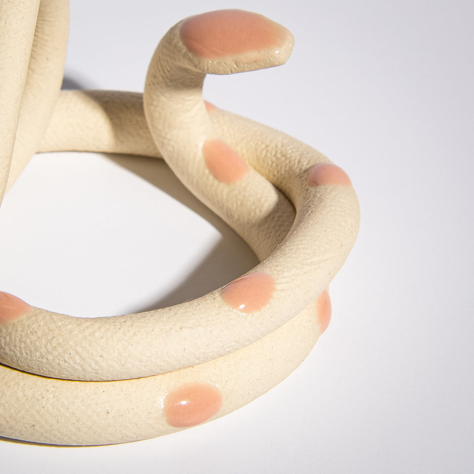 Handmade Ceramic Snake