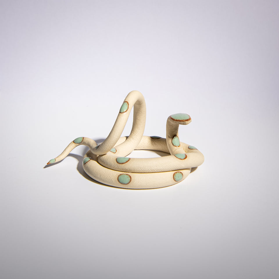 Handmade Ceramic Snake