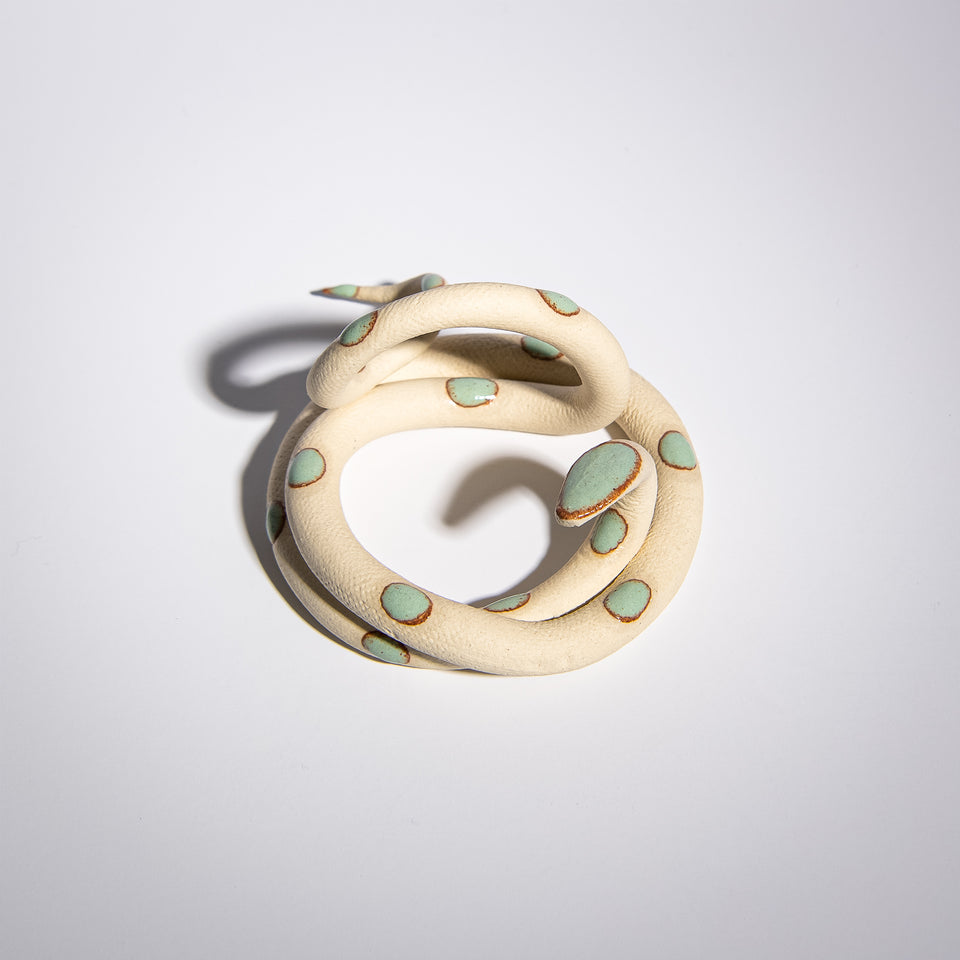 Handmade Ceramic Snake