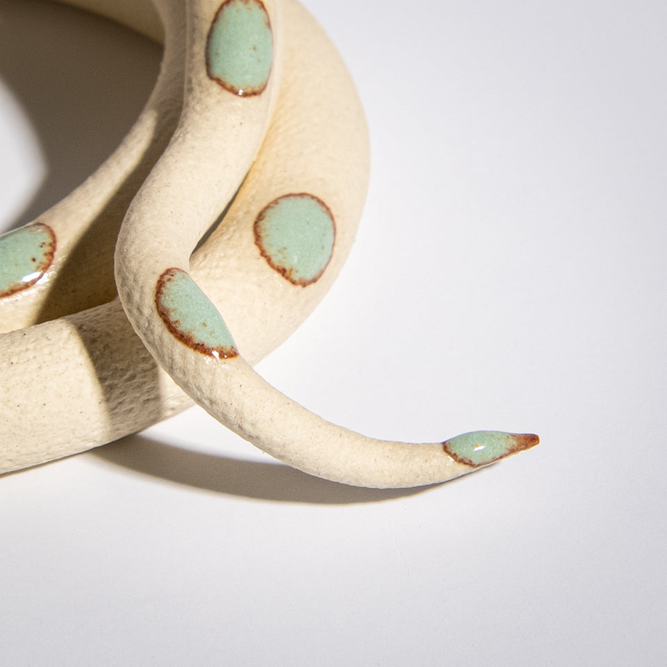 Handmade Ceramic Snake