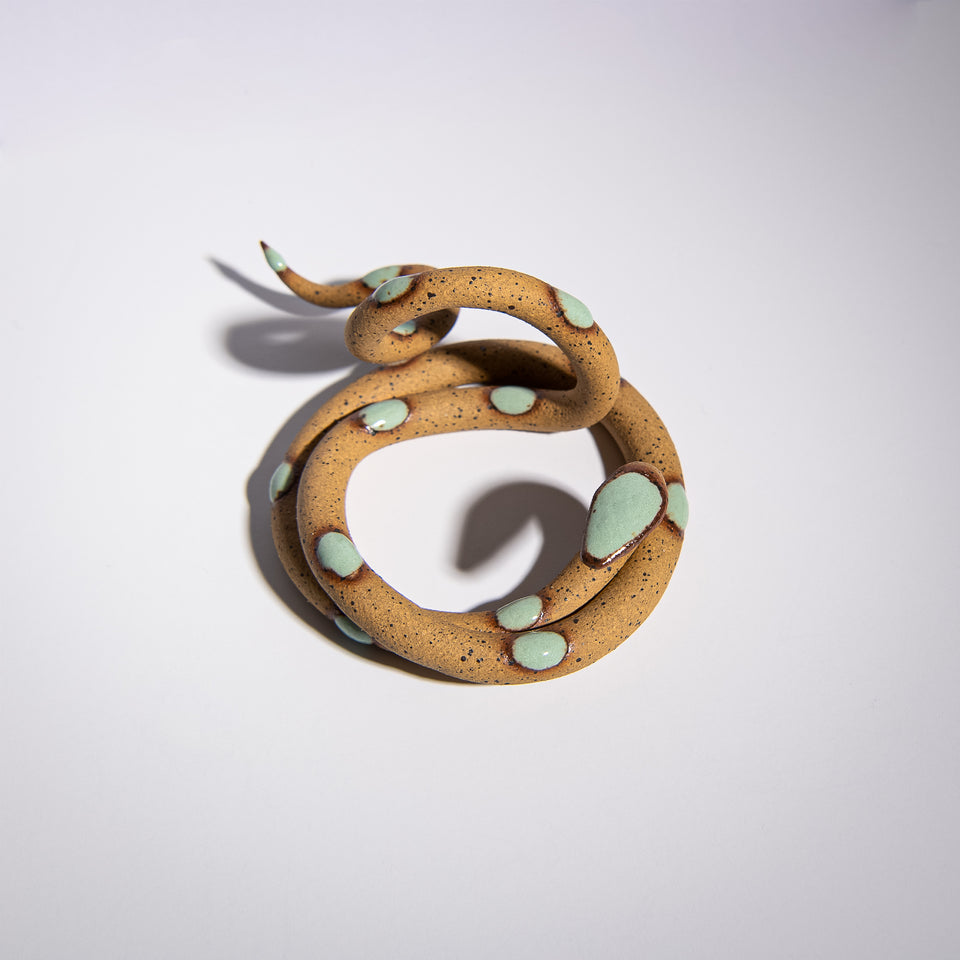 Handmade Ceramic Snake