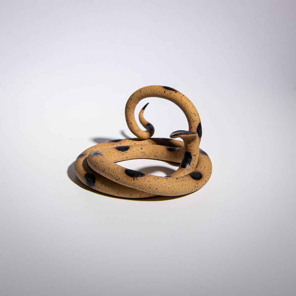 Handmade Ceramic Snake