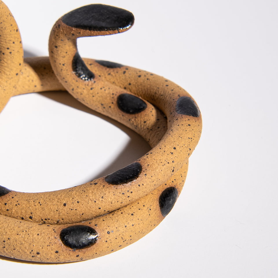 Handmade Ceramic Snake
