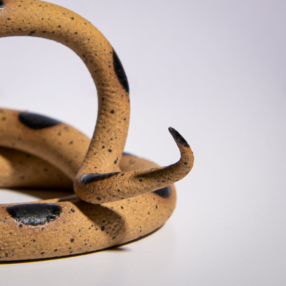 Handmade Ceramic Snake