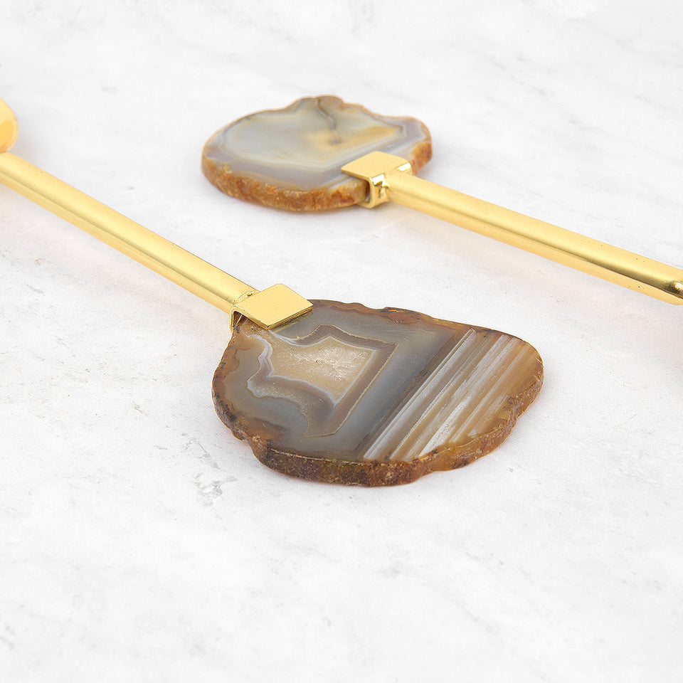 Agate Serving Set
