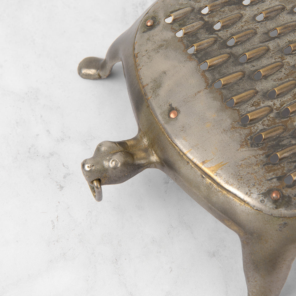 Decorative Metal Turtle Grater