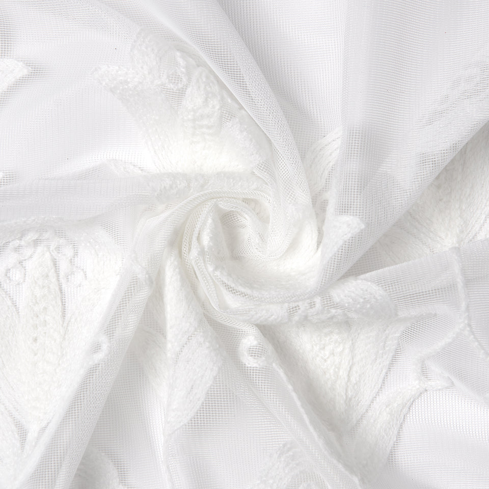 Sheer Tulip Grommet Curtains
