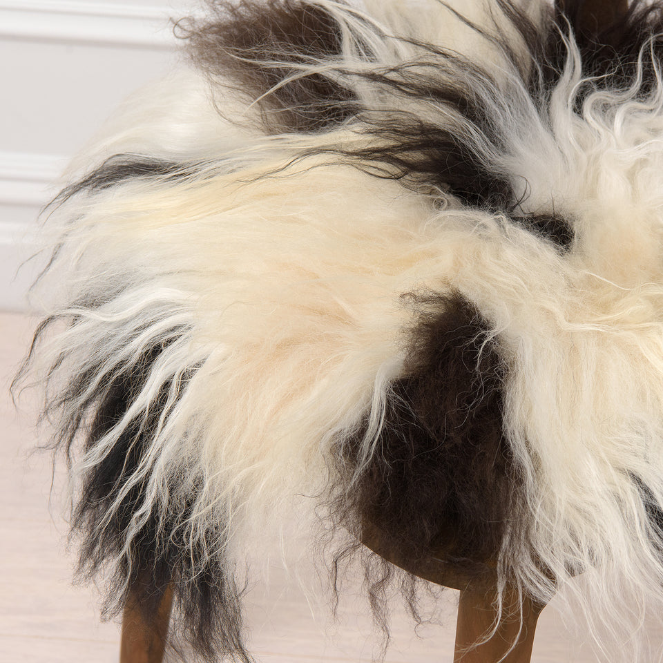 Icelandic Sheepskin Stool Cover