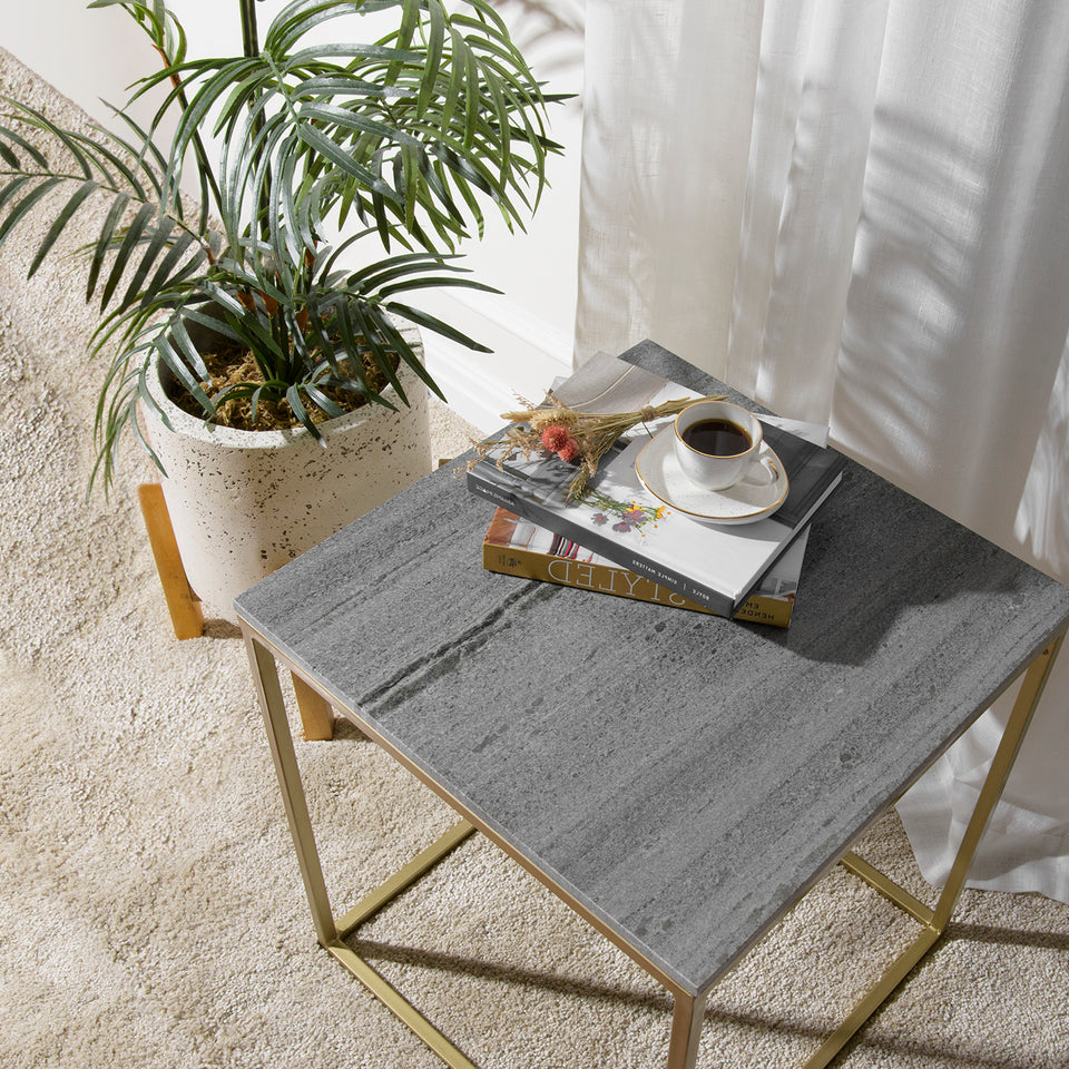 Piers Square Marble Table