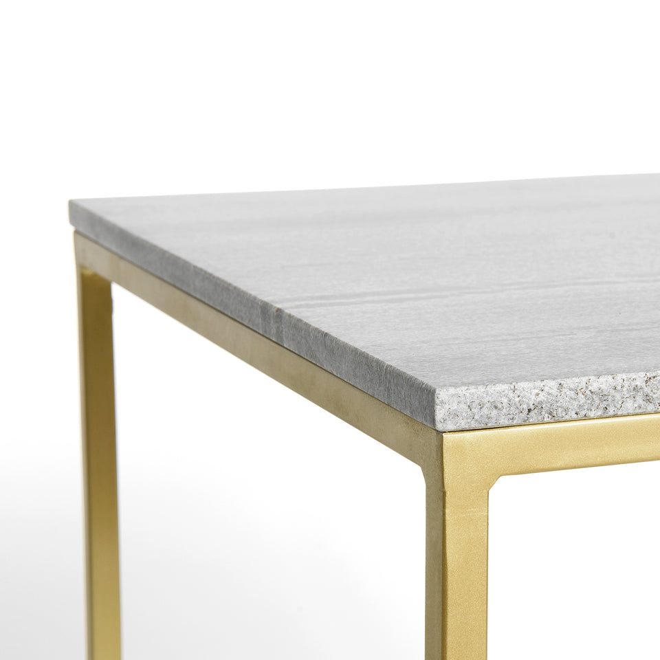 Piers Square Marble Table